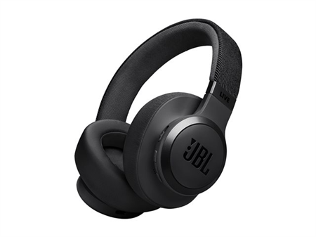 JBL hörlur med mikrofon, aktiv brusreducering, fullstorlek, Bluetooth